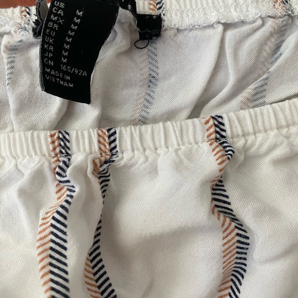 Off the shoulder crop top